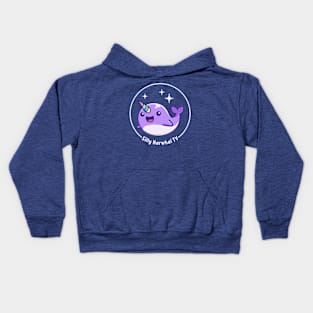 Silly Narwhal TV Kids Hoodie